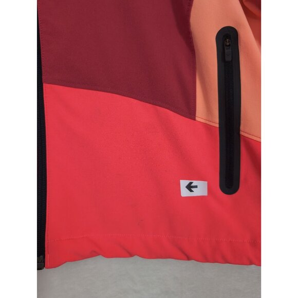 Under Armour Unstoppable Jacket Womens S Orange Full Zip Athletic Athleisure - Picture 6 of 11